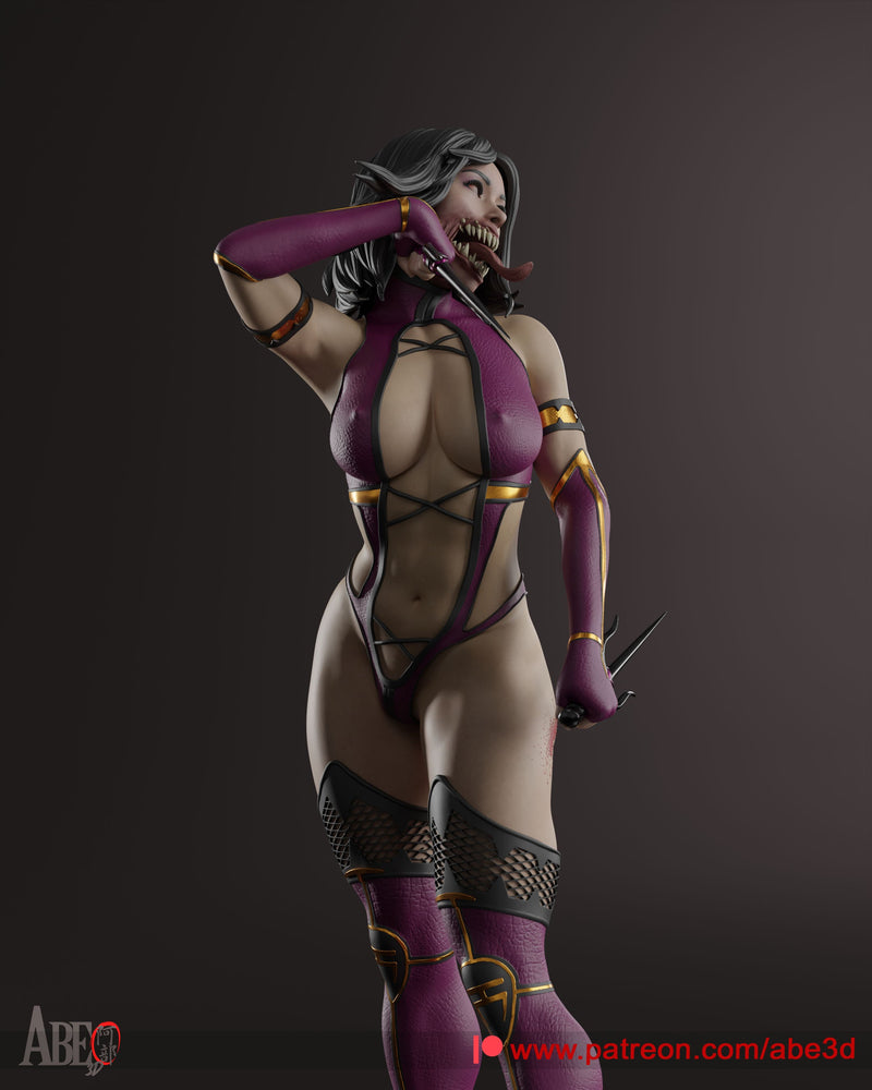 Mileena Mortal Kombat Figurine