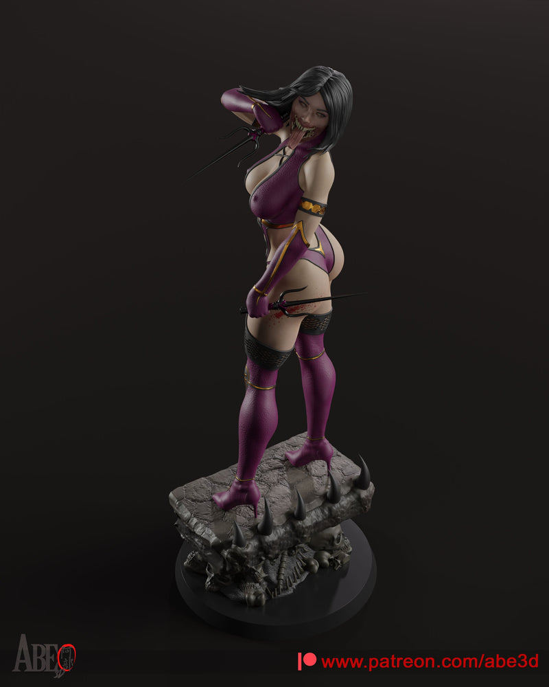 Mileena Mortal Kombat Figurine