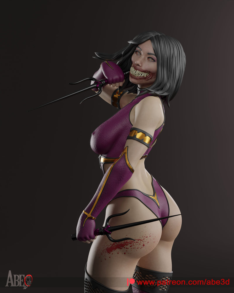 Mileena Mortal Kombat Figurine