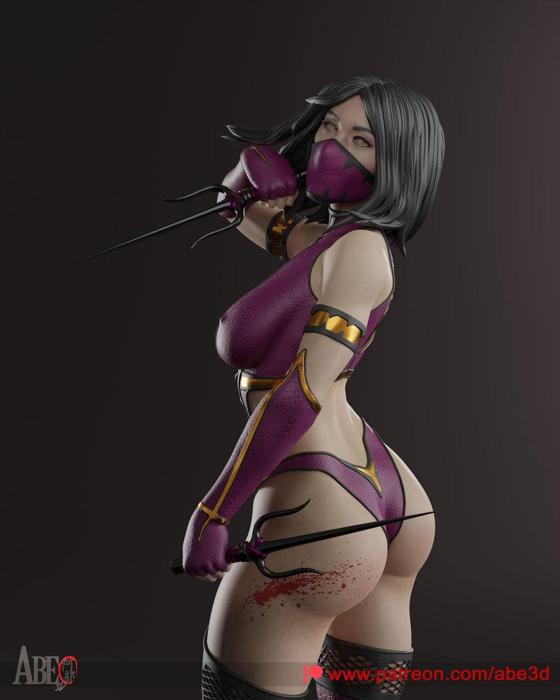 Mileena Mortal Kombat Figurine
