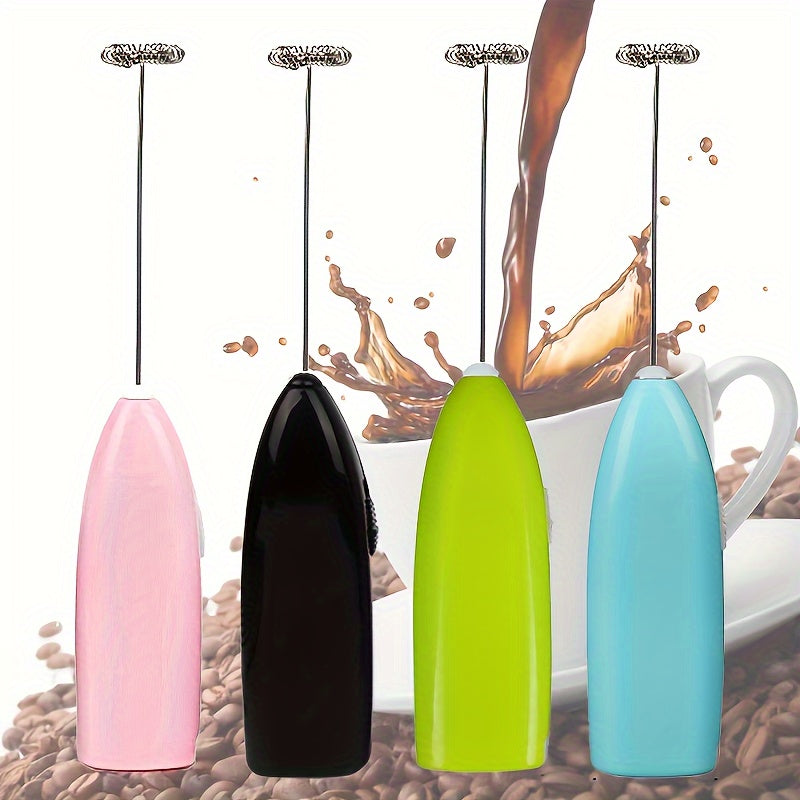 Mini Battery-Operated Whisk for Coffee, Mixing, Cooking - Portable Kitchen Gadget