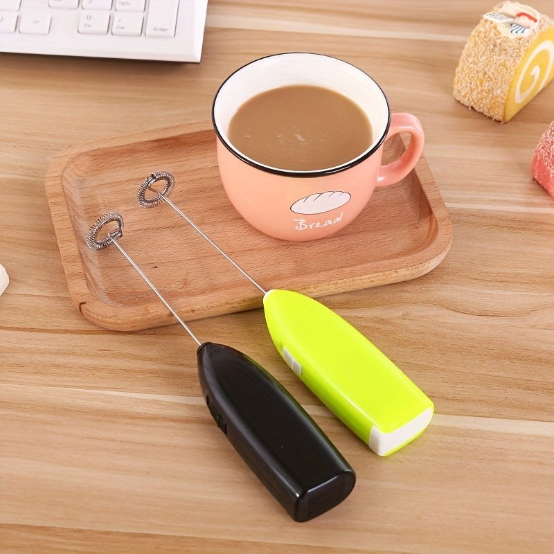 Mini Battery-Operated Whisk for Coffee, Mixing, Cooking - Portable Kitchen Gadget