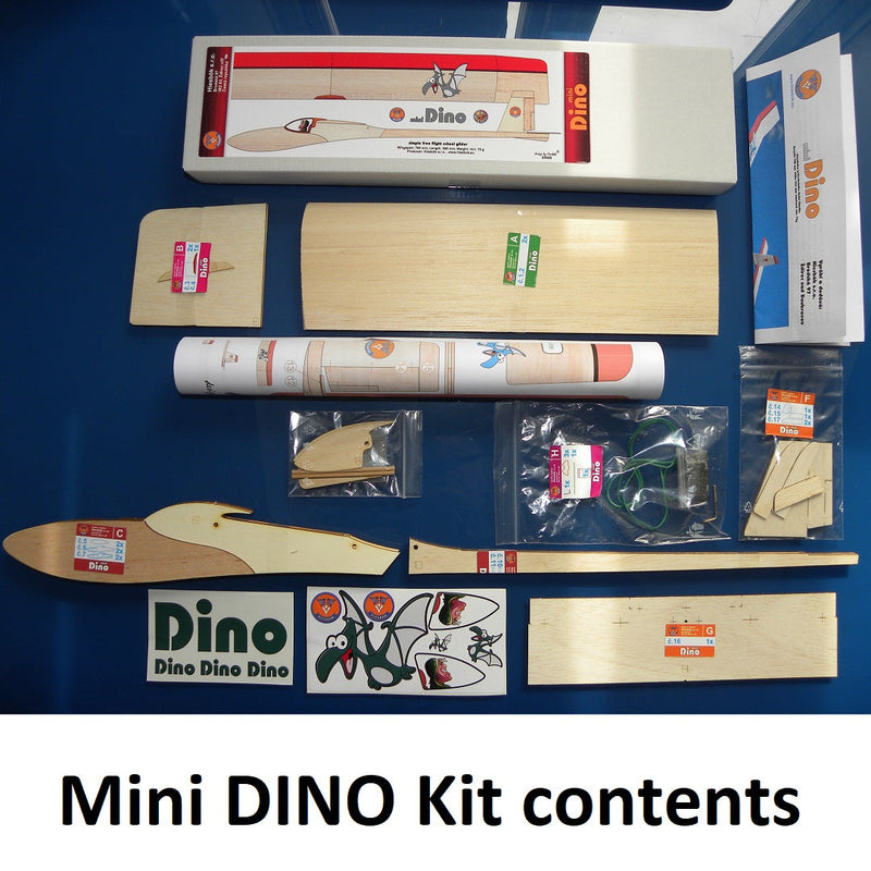 Hiesbok DINO Entry Level, Multi-Purpose Model Glider Kit