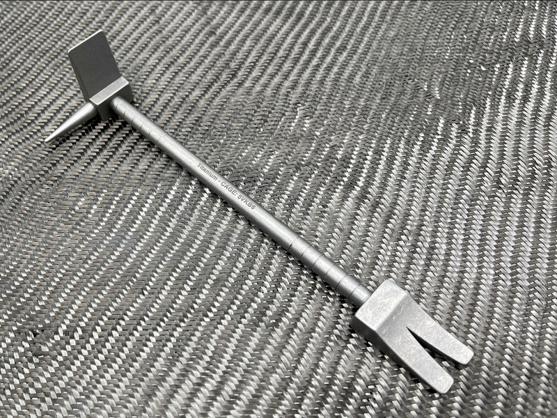 8" Titanium Hooligan Bar