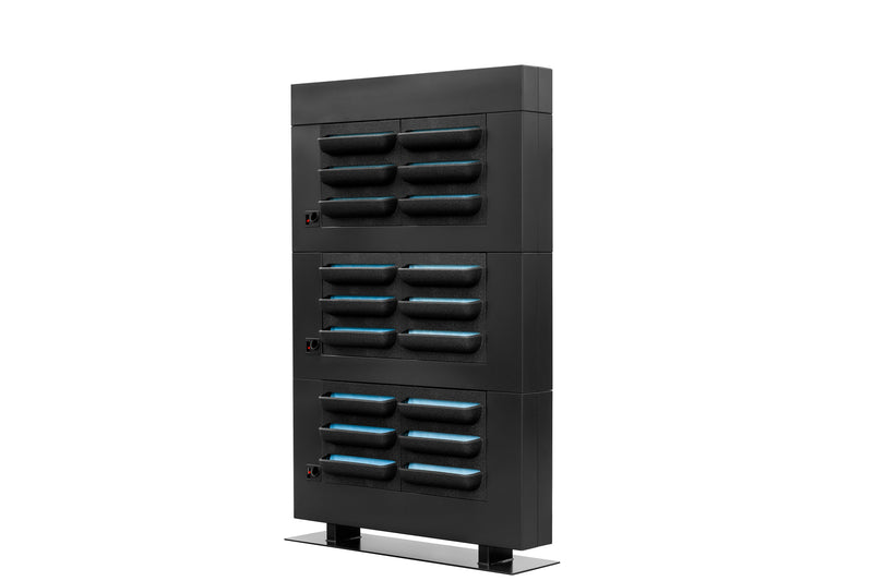 Living Wall Divider - 180.5cm - Black