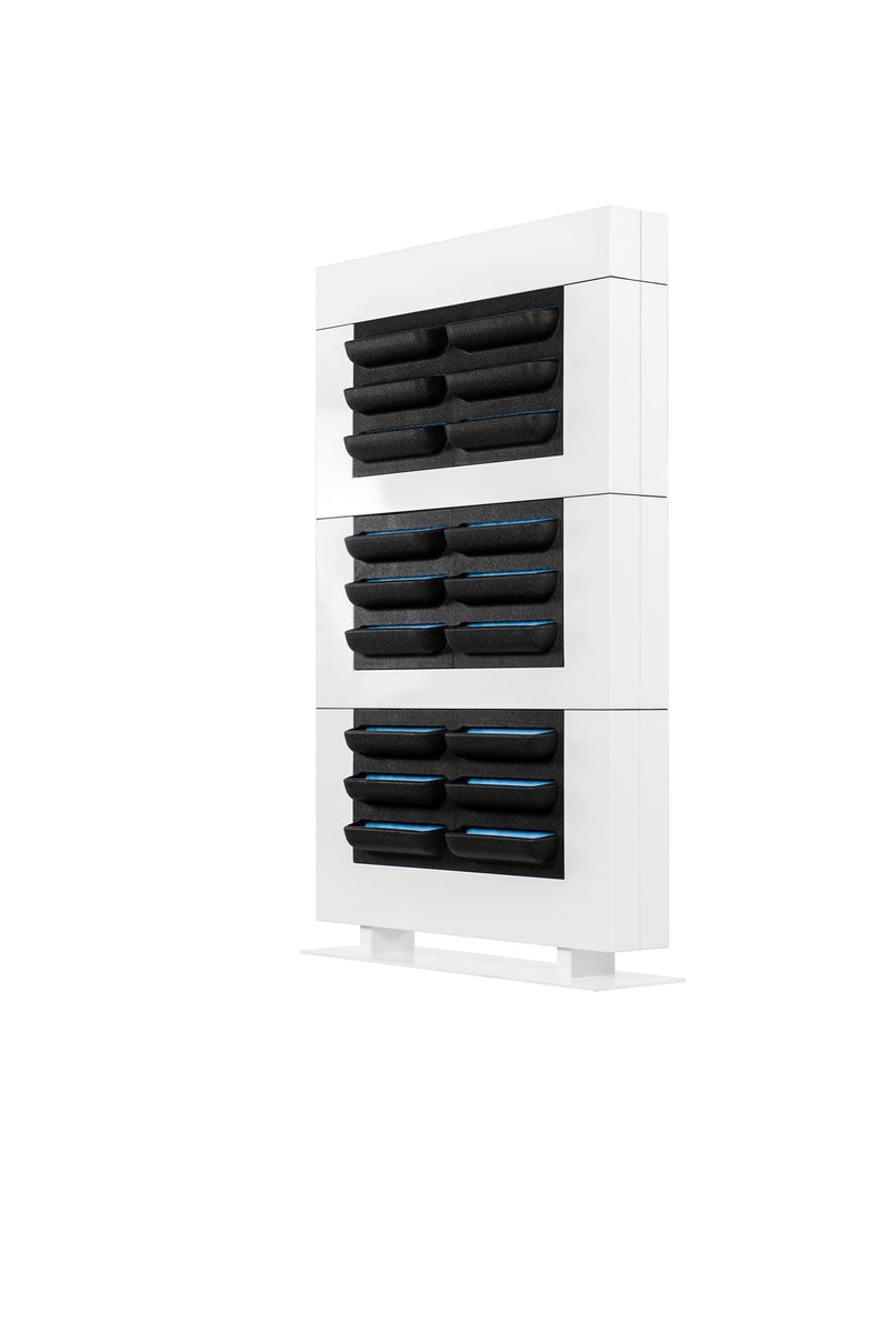 Living Wall Divider - 180.5cm - White