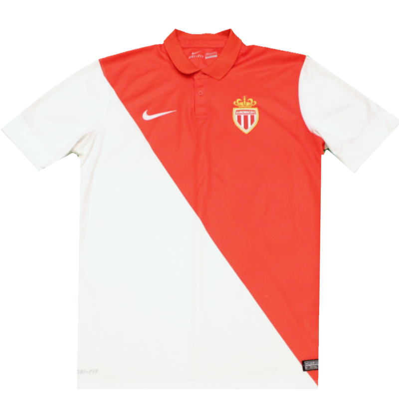 AS Monaco 2014-2015 Home Shirt (Mint) L