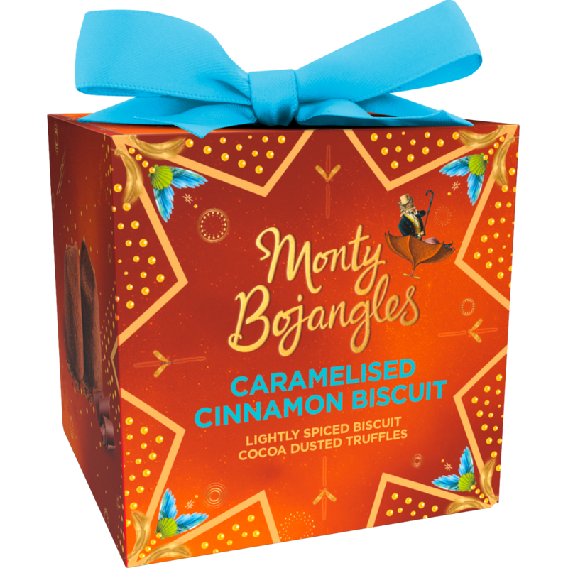 Monty Bojangles Caramelised Cinnamon Biscuit Truffles | 100g | BB End May 26