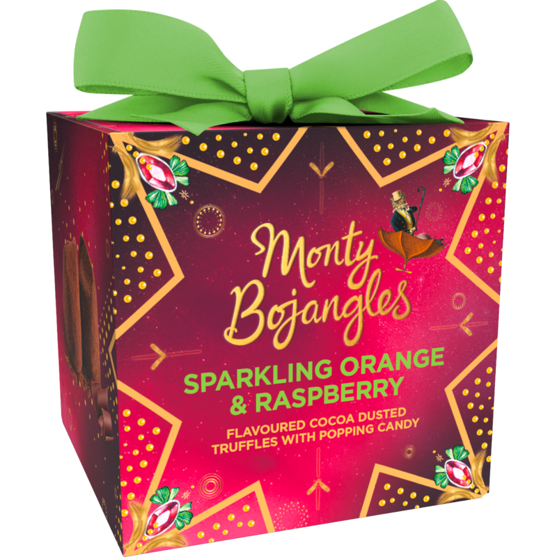 Monty Bojangles Sparkling Orange & Raspberry Truffles | 100g | BB End May 26