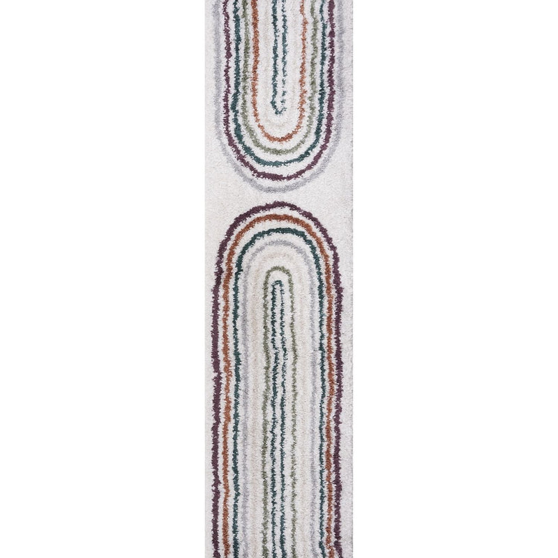 Moodi Shaggy Multicolour Raincat Rug