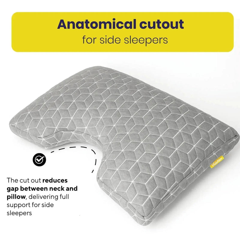 Brightr® MoonHug Adjustable Memory Foam pillow