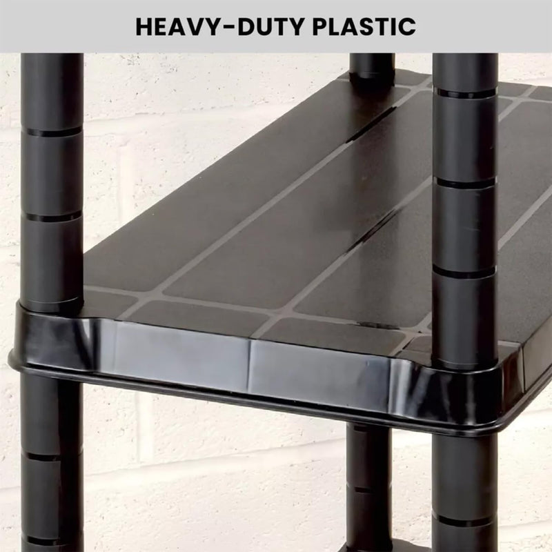 3 Tier Shelving Unit Heavy Duty Plastic Storage Shelf