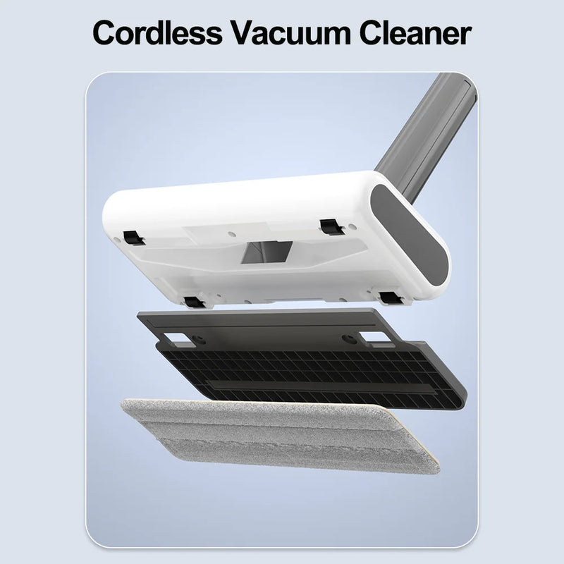 Multifunction Cordless Vacuum Cleaner – Portable Handheld Hoover & Mop Cleaning