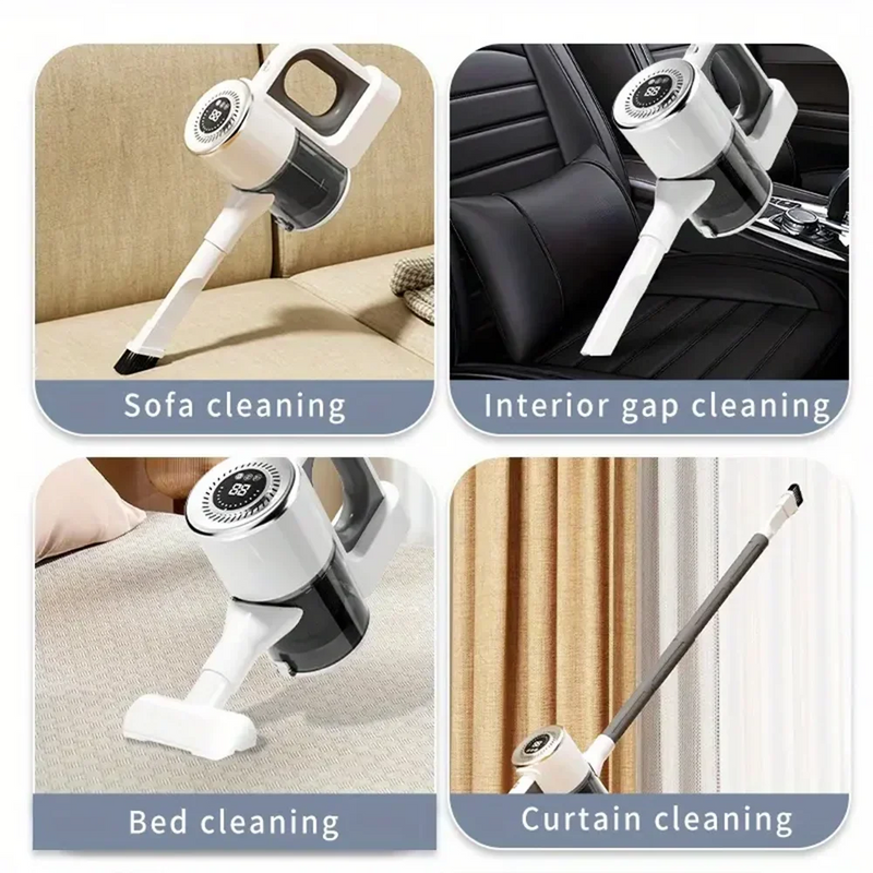 Multifunction Cordless Vacuum Cleaner – Portable Handheld Hoover & Mop Cleaning