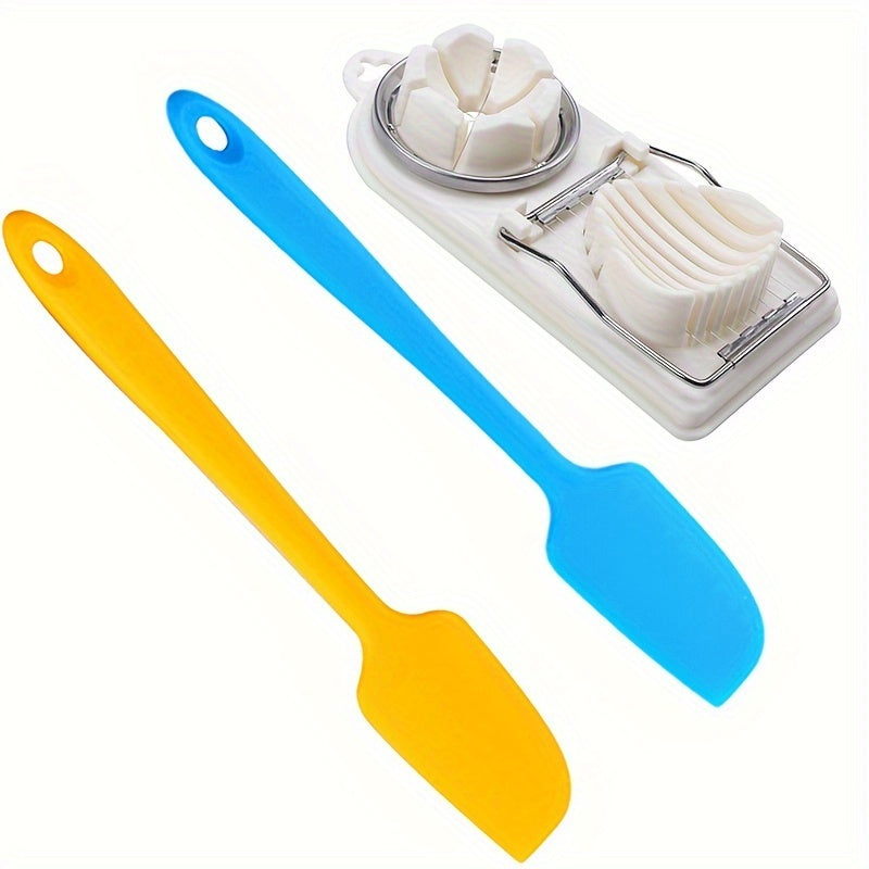Multifunctional Egg Slicer & Wedger - Stainless Steel Cutter for Eggs, Fruits & Veggies