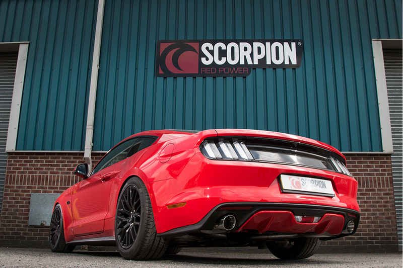 Scorpion Exhausts - Ford Mustang 5.0 V8 GT Non GPF Model Only - cat-back Exhaust (multiple options)