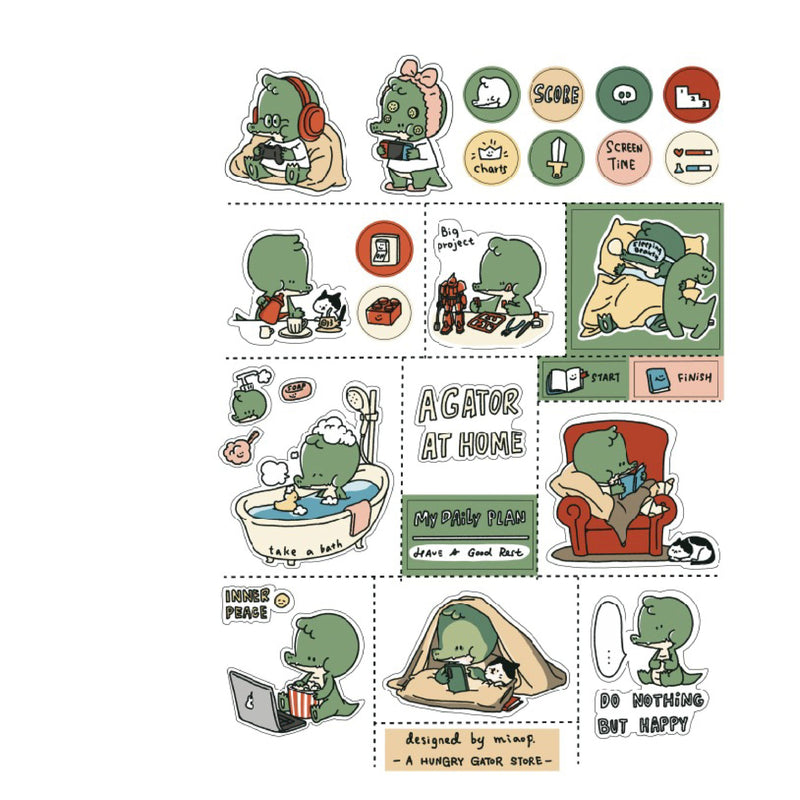 A Gator Life | My Daily Plan Sticker