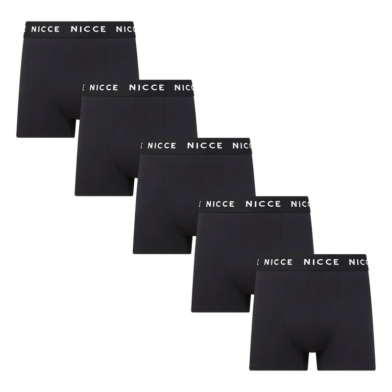 5 Pack Mens Boxers GALAN - Soft Breathable Cotton Everyday Underwear