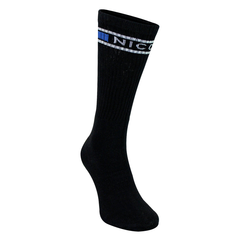 5 Pack Mens Crew Socks - Soft Breathable Cotton Everyday Socks
