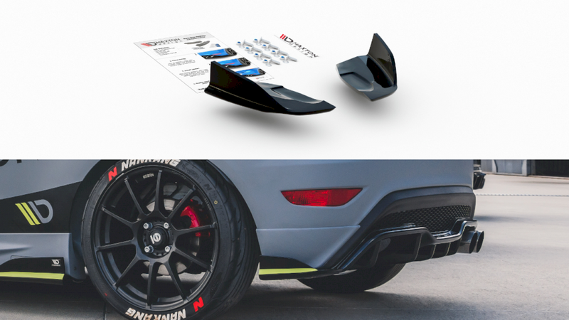 Maxton Design - REAR SIDE DIFFUSERS FORD FIESTA MK7.5 ST (2013-2017)