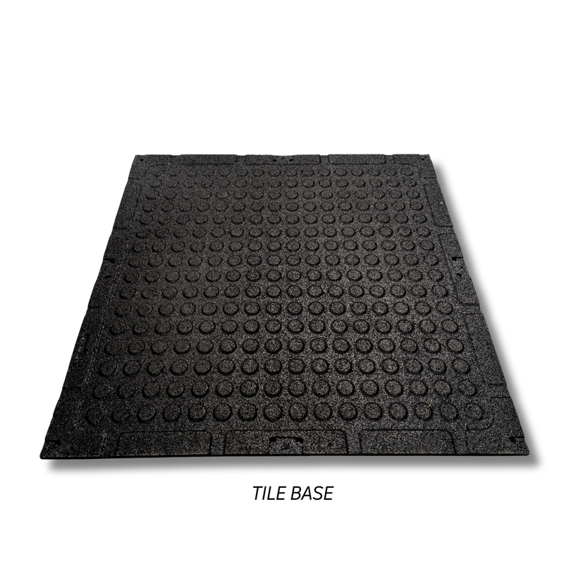 Onyx EPDM Premium Rubber Gym Tiles | 20mm