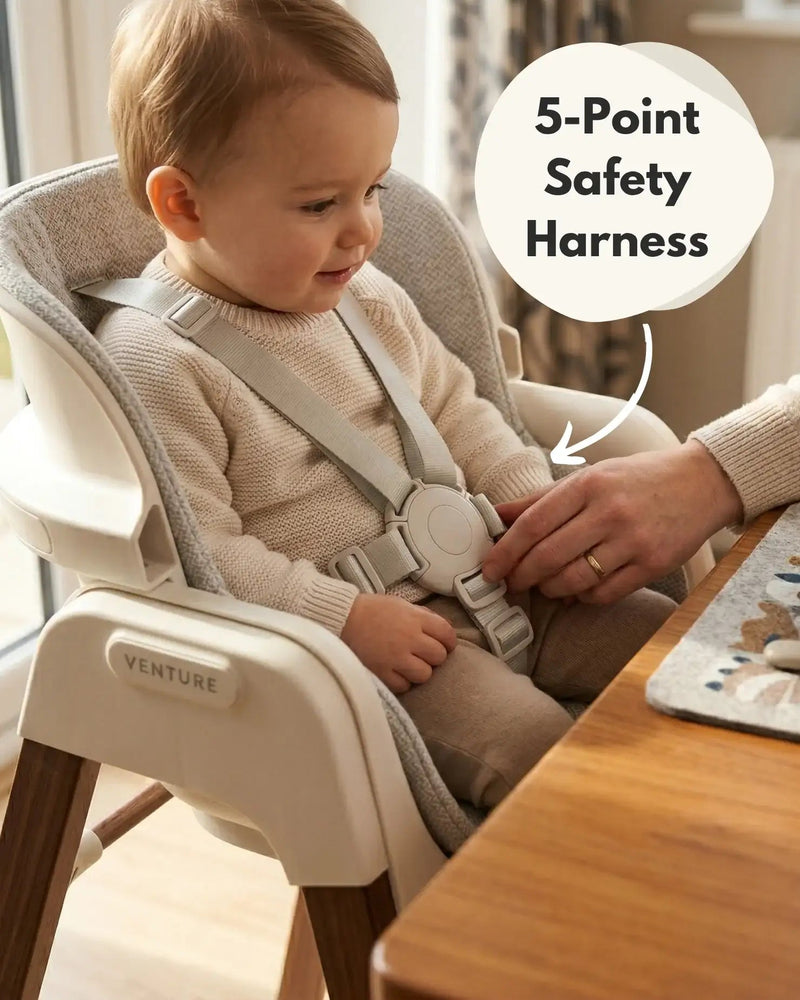 Neyo 2-in-1 High Chair - Beige