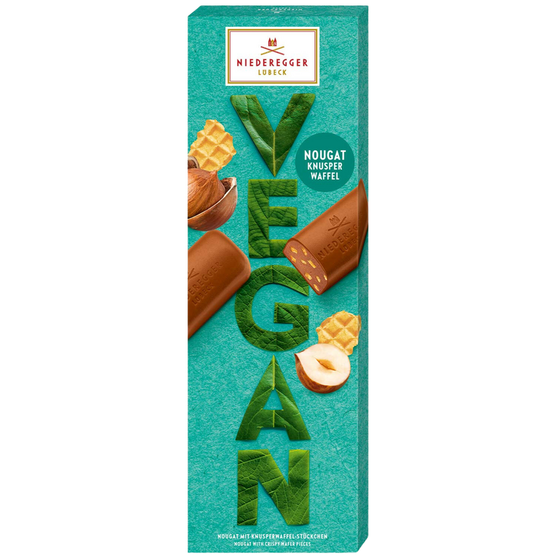 Niederegger | Mini Vegan Crispy Nougat Waffle | 100g