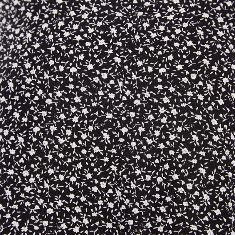 Carole Night Flower Asymmetric Midi Skirt