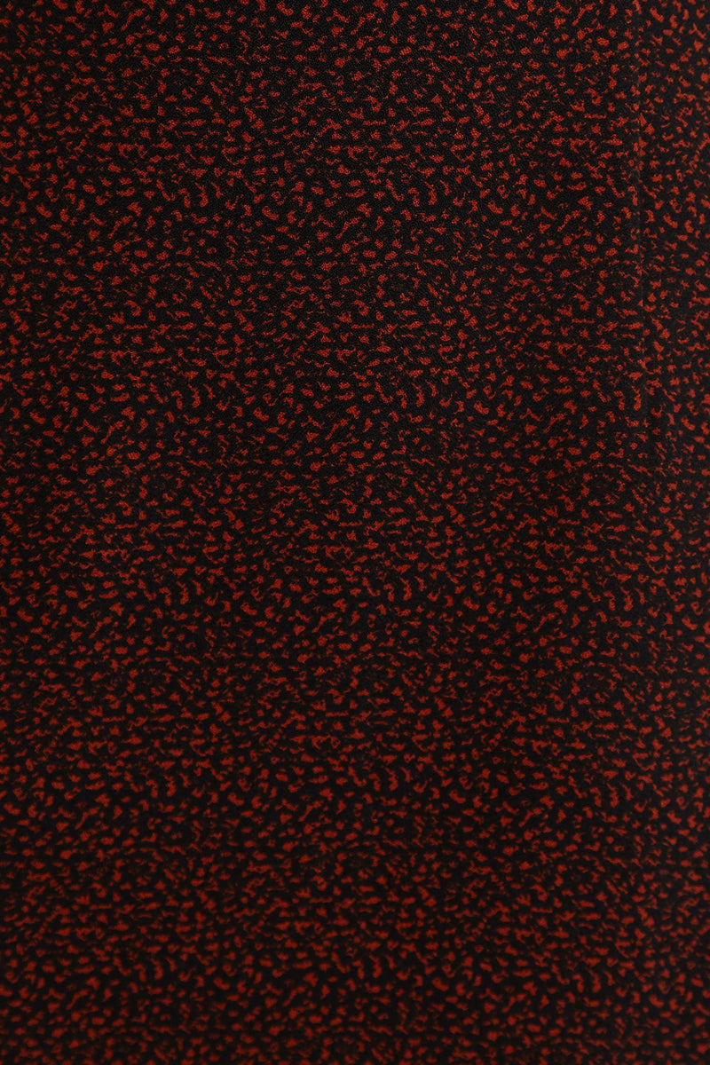 Nova Freckle Print Square Neck MIni Dress