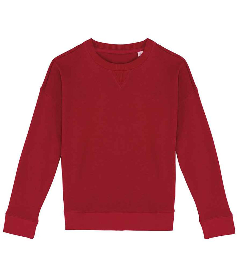 Organic Cotton & Tencel Oversized Sweatshirt: Womens