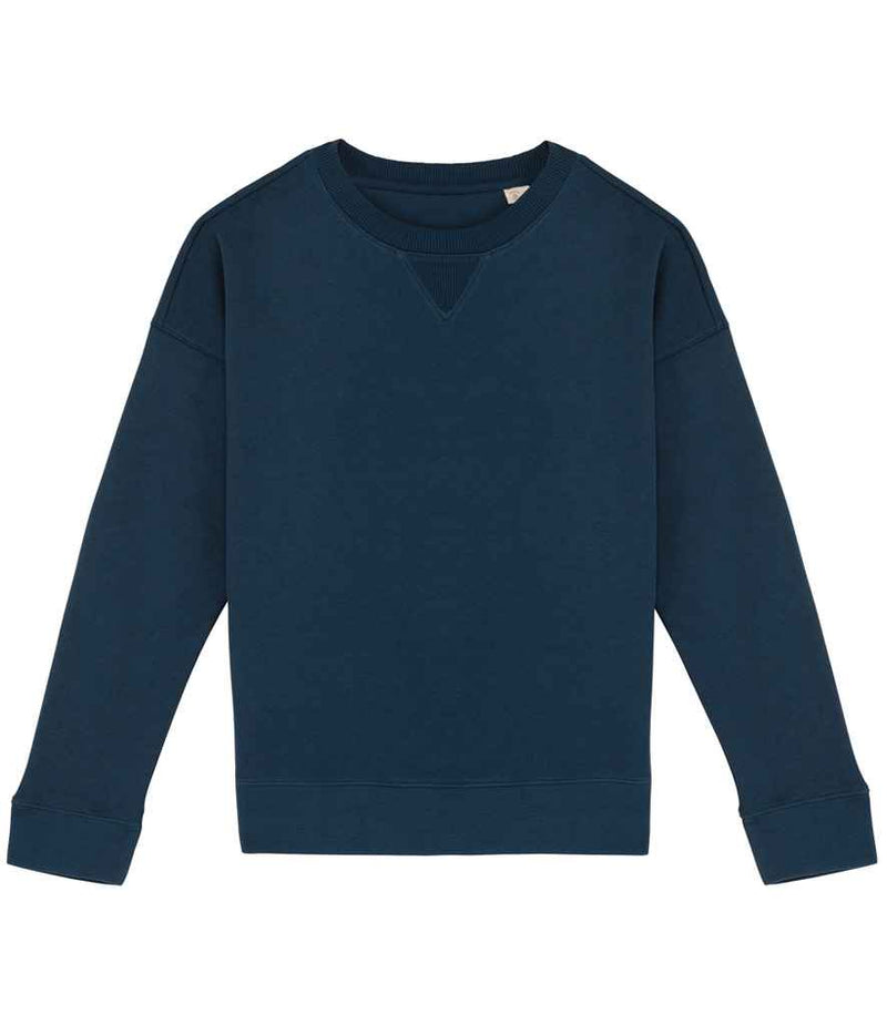 Organic Cotton & Tencel Oversized Sweatshirt: Womens