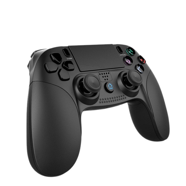 Wireless Game Controller Computer Game Handle Double Motor for PS4 / PS3, XB-006 Black
