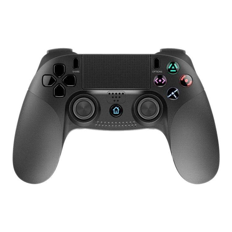 Wireless Game Controller Computer Game Handle Double Motor for PS4 / PS3, XB-006 Black