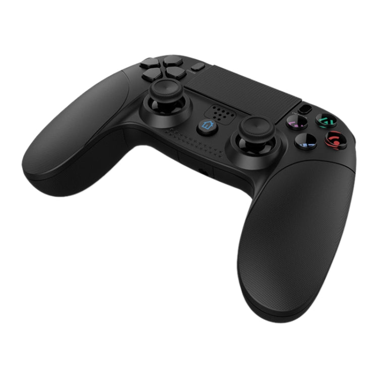 Wireless Game Controller Computer Game Handle Double Motor for PS4 / PS3, XB-006 Black