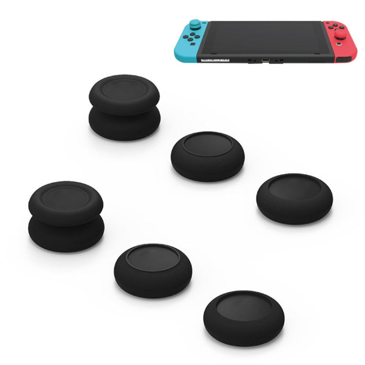 Left + Right Gamepad Rocker Cap Button Cover for Switch, For Switch(Blue + Magenta), For Switch(Green+Red), For Switch(Red), For Switch(Black)
