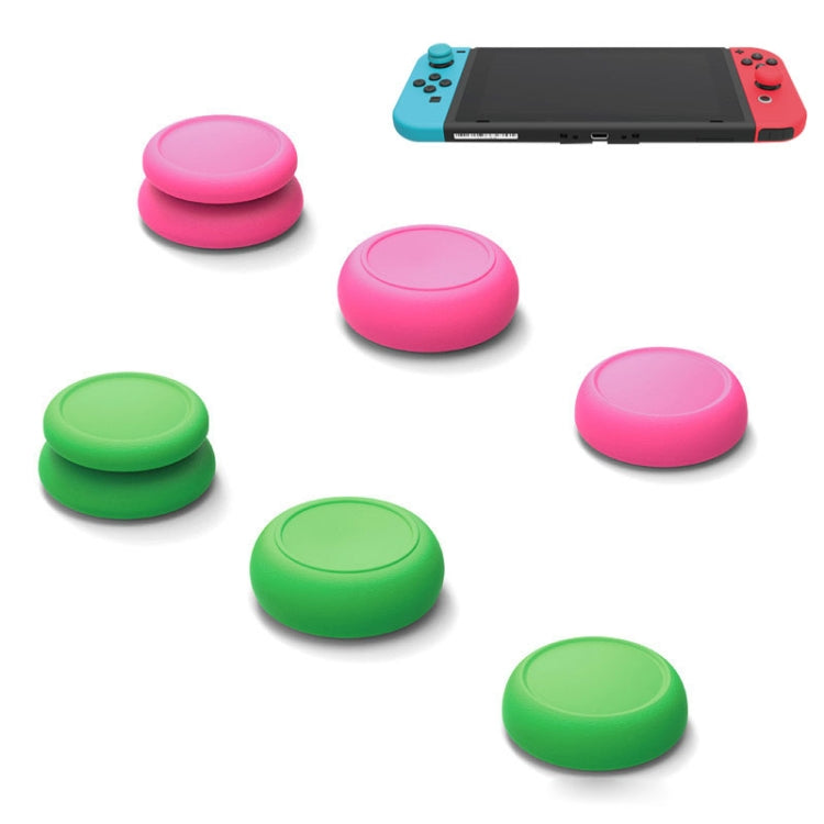 Left + Right Gamepad Rocker Cap Button Cover for Switch, For Switch(Blue + Magenta), For Switch(Green+Red), For Switch(Red), For Switch(Black)