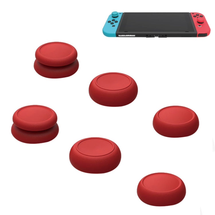 Left + Right Gamepad Rocker Cap Button Cover for Switch, For Switch(Blue + Magenta), For Switch(Green+Red), For Switch(Red), For Switch(Black)