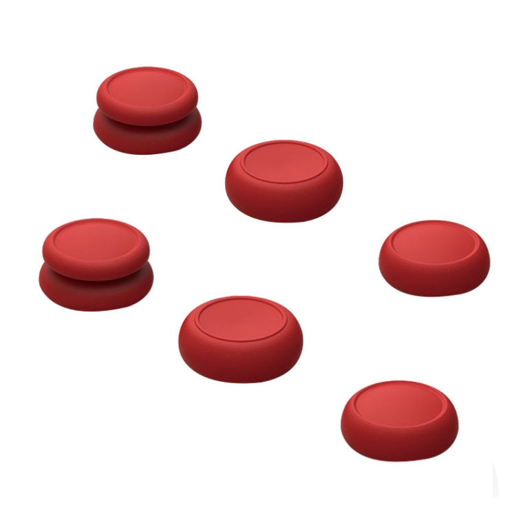 Left + Right Gamepad Rocker Cap Button Cover for Switch, For Switch(Blue + Magenta), For Switch(Green+Red), For Switch(Red), For Switch(Black)