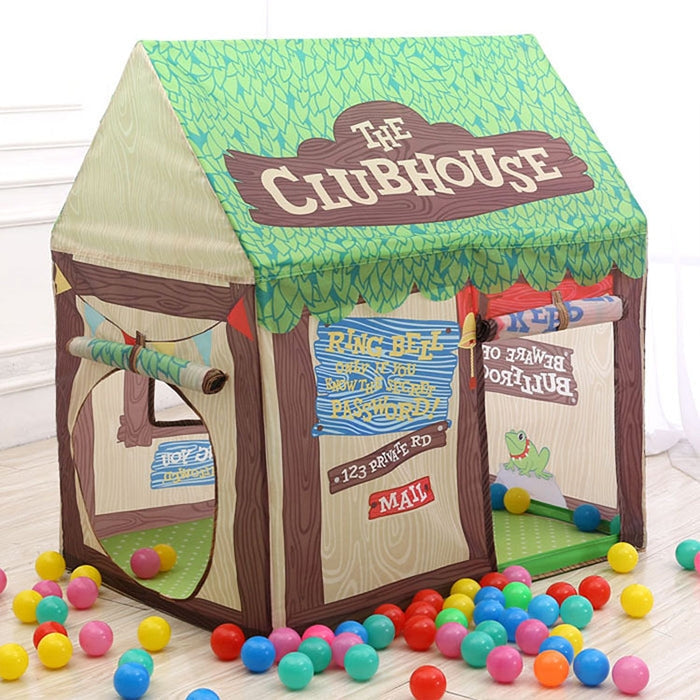 Household Children Printing Play Tent Small Game House with 50 Ocean Balls & Mat, with 50 Ocean Balls & Mat (Light Pink), with 50 Ocean Balls & Mat (Black White), with 50 Ocean Balls & Mat (Pink), with 50 Ocean Balls & Mat (Green)