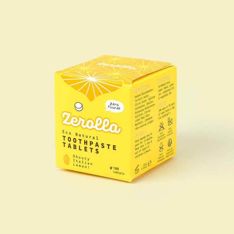 Natural Toothpaste Tablets