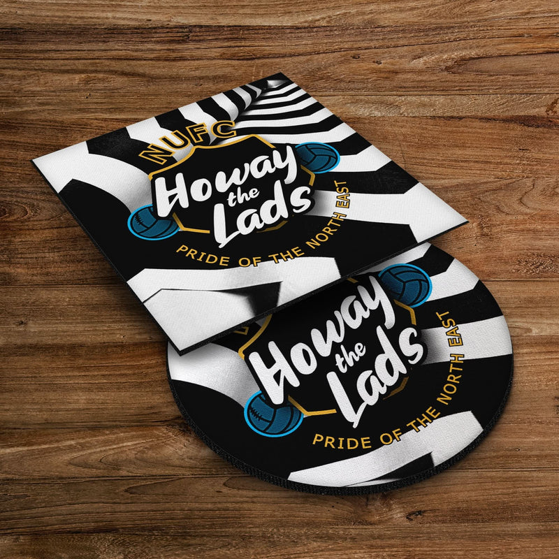 Newcastle Howay - Football Coaster - Square Or Circle