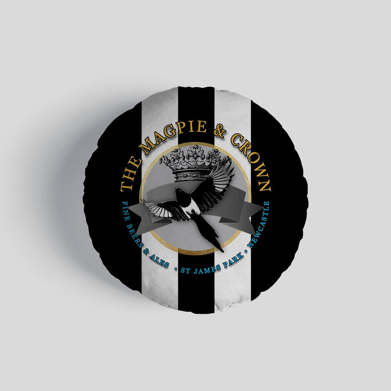 Newcastle Magpie - Football Legends - Circle Cushion 14"