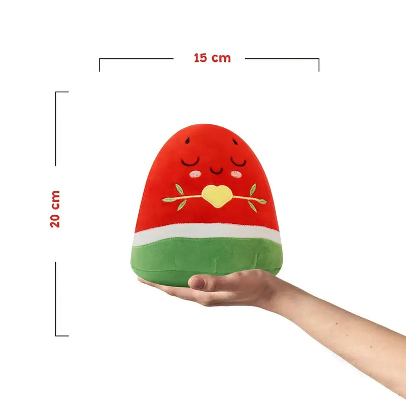 Nūr Watermelon Plushie | Islamic Toys for Kids (20cm)