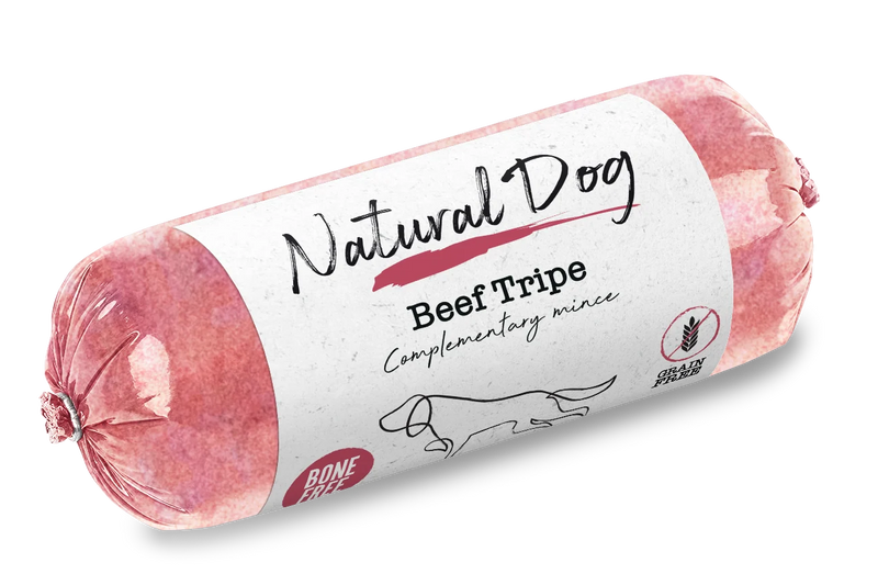 Natural Dog Pork 80/10/10 Chubs - Tray of 10 x 500g (5kg)