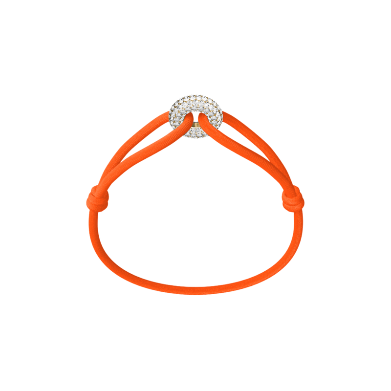 Golden Soho Pavé Cord Bracelet
