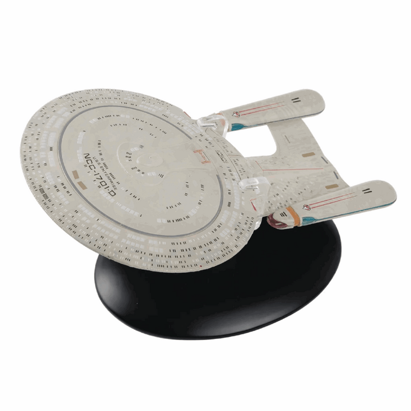 #01 U.S.S. Enterprise NCC-1701-D (Galaxy class) Diecast Model Ship (Eaglemoss / Star Trek)