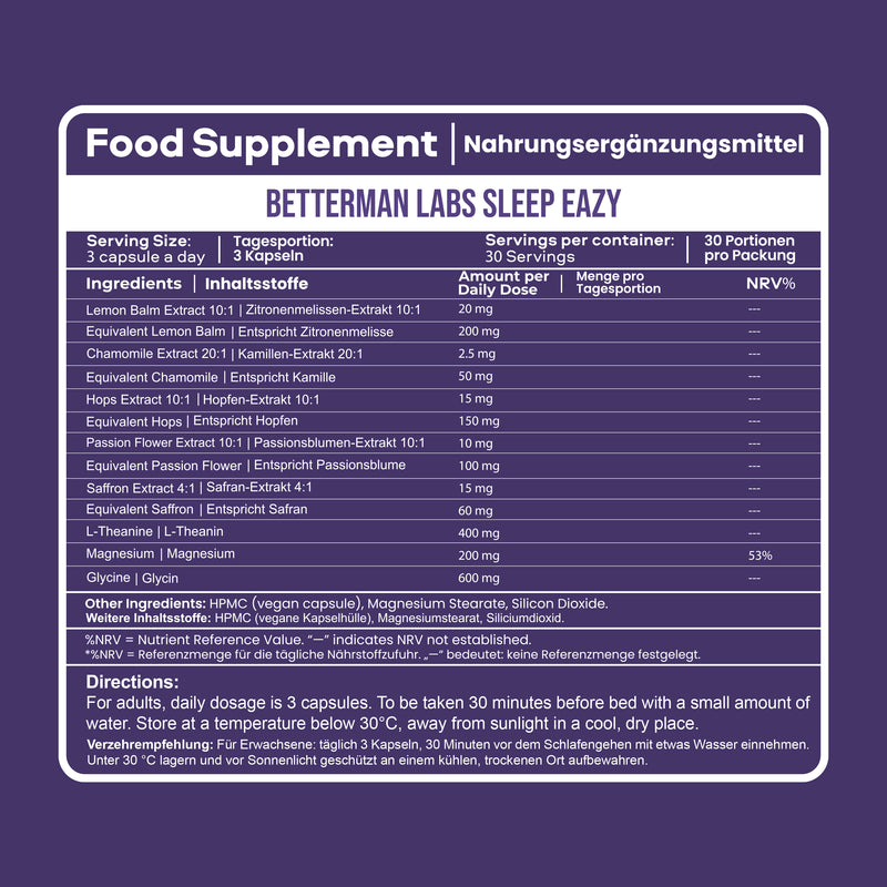 Sleep Eazy - Cutting-Edge Natural Sleeping Aid