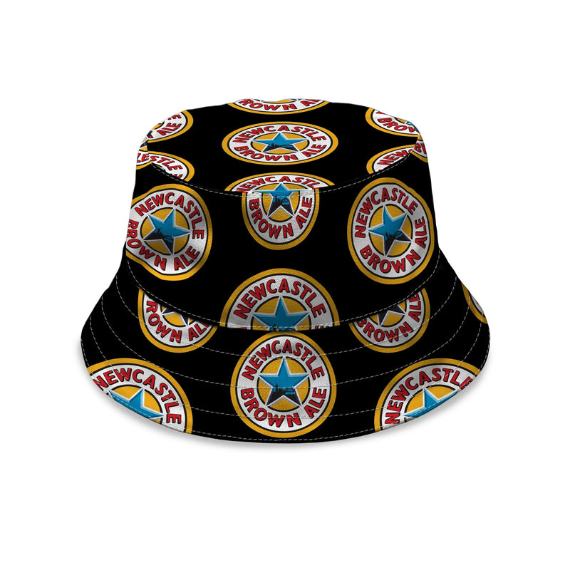 Newcastle - Brown Ale Pattern - Bucket Hat