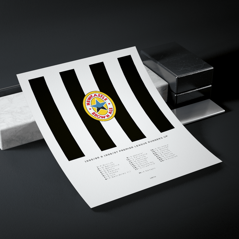 Newcastle 'The Entertainers' Squad Print