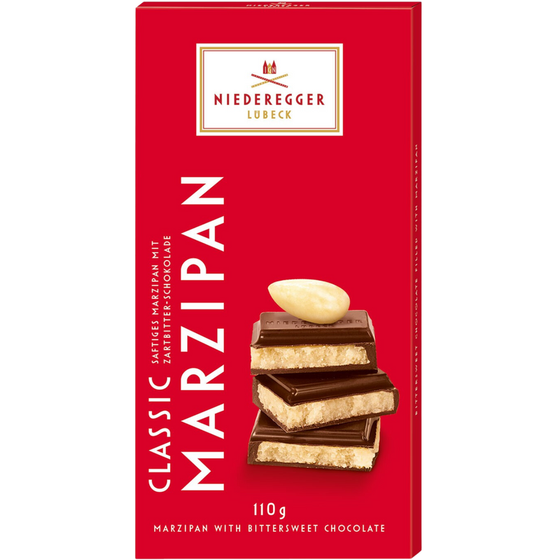 Niederegger | Dark Chocolate Marzipan Bar | 110g